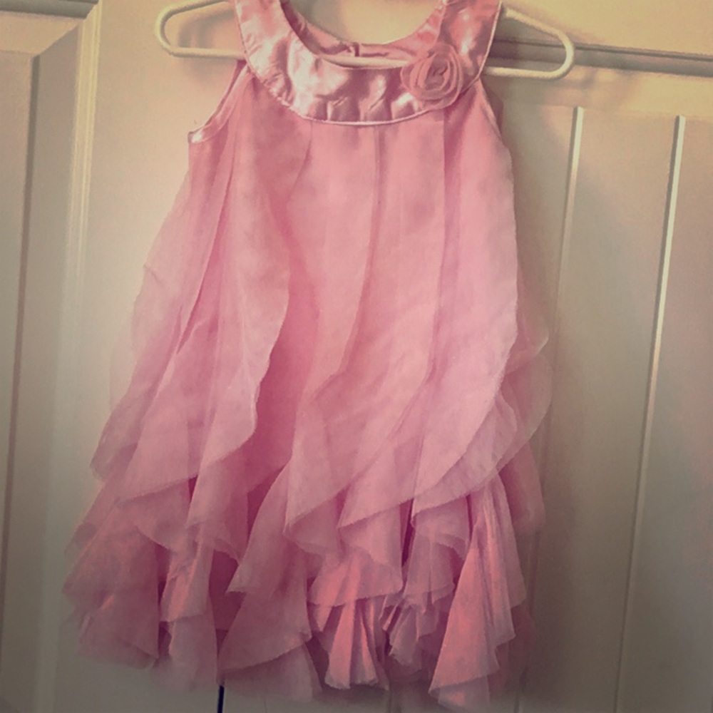 Sparkling pink dress
